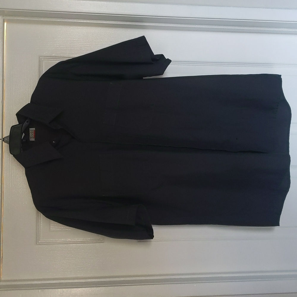 Large men's shirt - charcoal grey